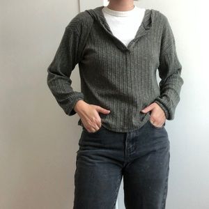 American Eagle Hooded Sweater